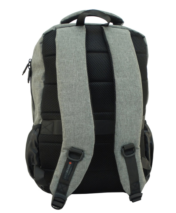 Swissbrand School Backpack Grey/Black