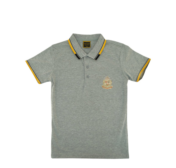 Boys' British Denim S/S Polo Shirt