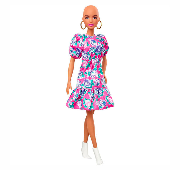 150 Barbie Doll Pink Floral Dress