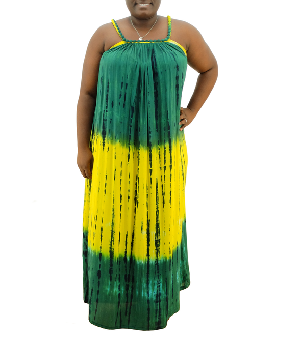 Women's Jamaica Colors Maxi Dress