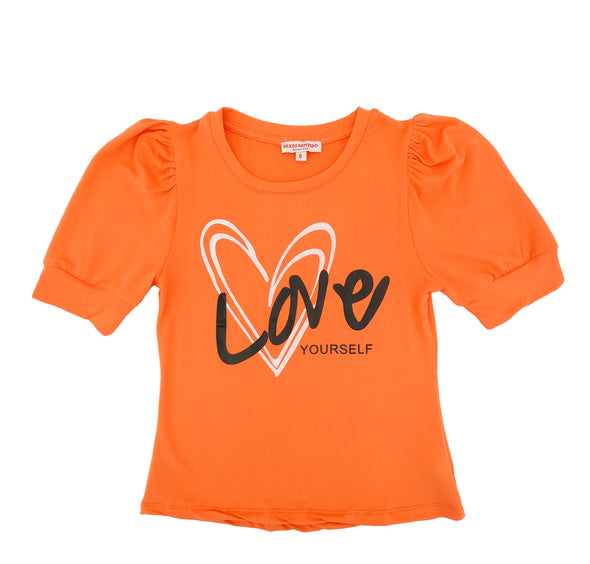 Girls' "Love Yourself" S/S Blouse
