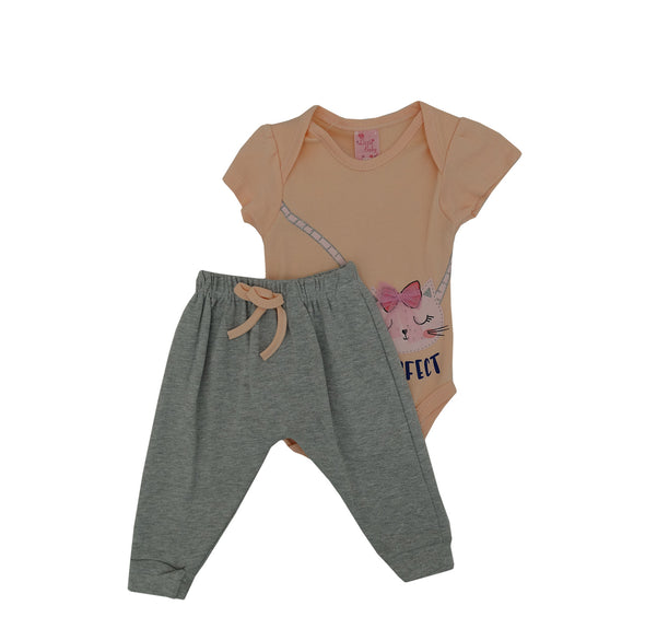 Lizzie Baby, Infant Girls 2-PC Outfit Set