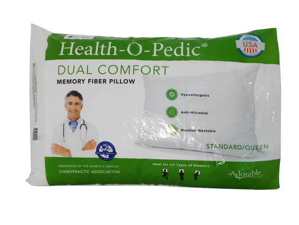 Health-O-Pedic Standard/Queen Pillow
