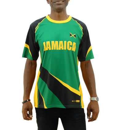 Men's Jamaica Jersey Green Shirt