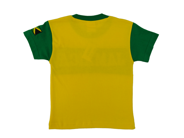 Kids Yellow Jamaica Colors T-Shirt
