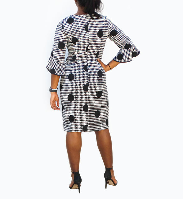 Ladies' Polka Dot printed Dress
