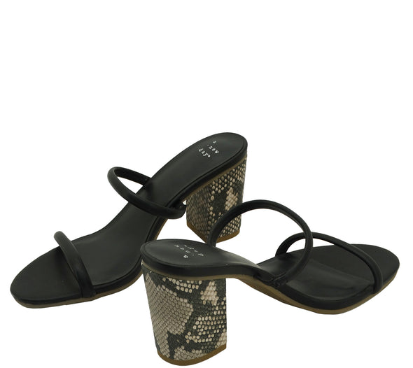 Women's A New Day Black Sandals
