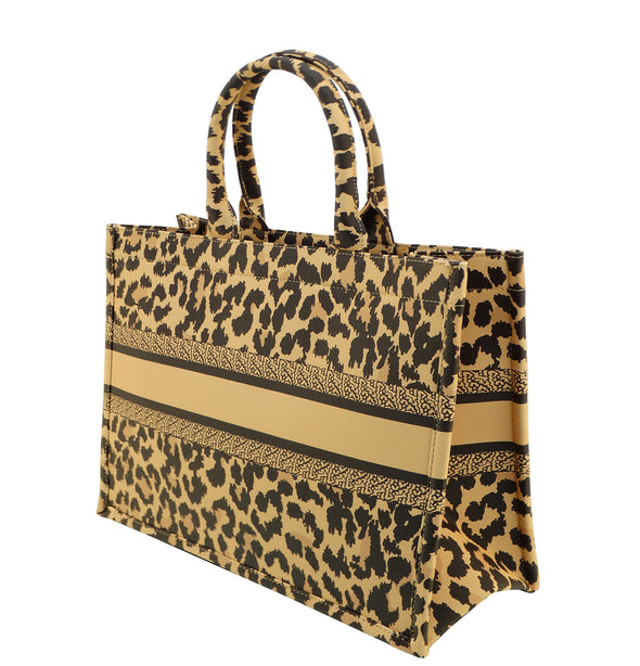 Leopard Print Tote Handbag