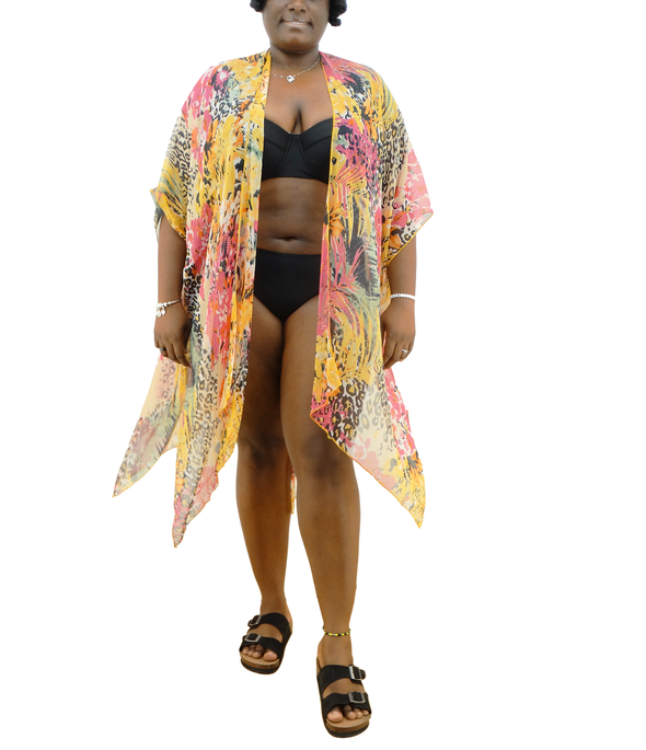 Ladies' Salty Lemon Cover Up (Assorted) One Size