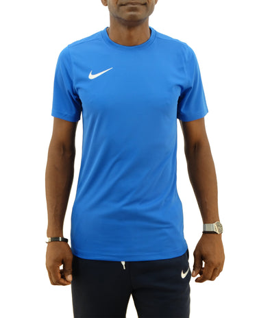 Men's S/Sleeve Nike Dri-Fit Tee Blue