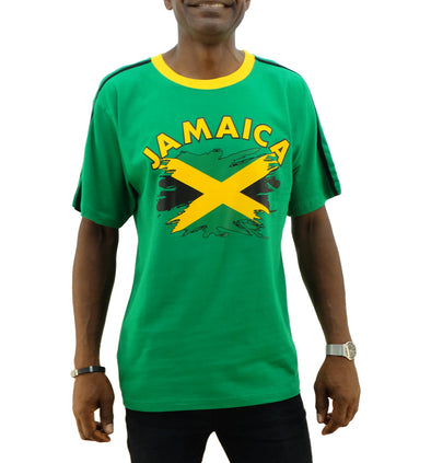 Men's Jamaica Colors Green T-Shirt