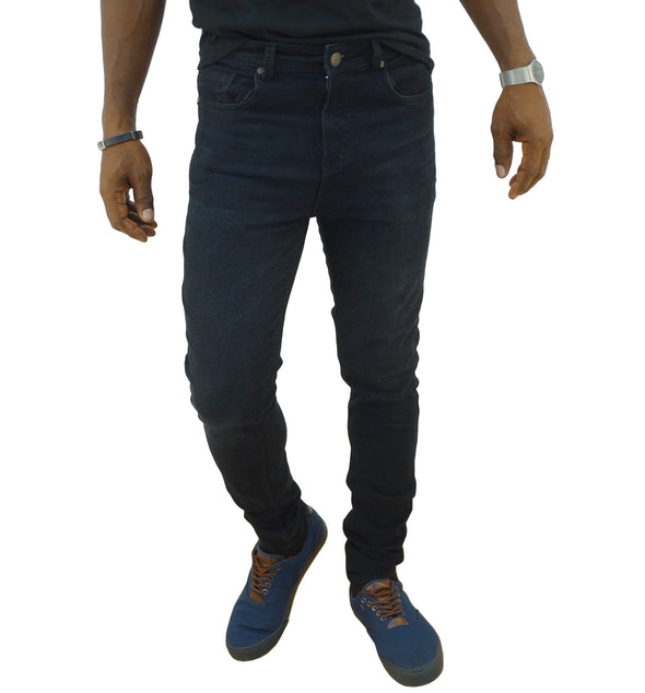 Men's Stretch Dark Blue Jeans