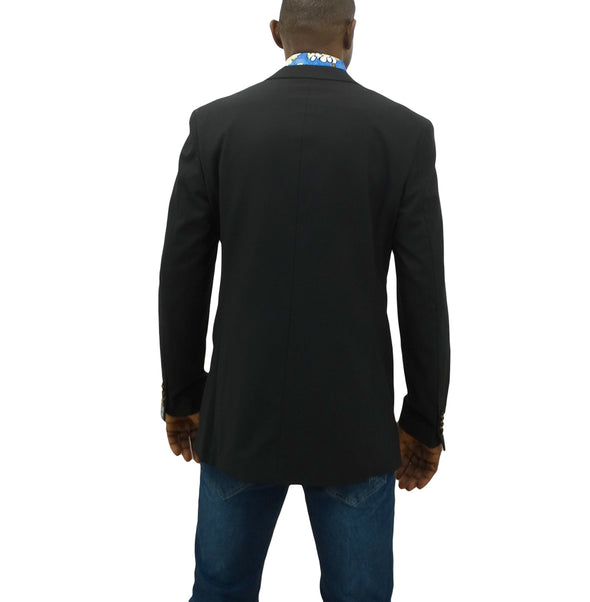 Men's Regular Fit Creativa Blazer Black