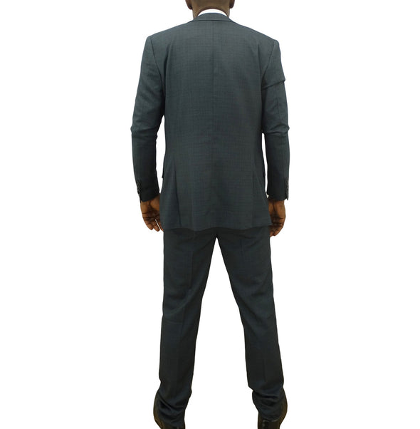 Men's 2 PC Creativa Slim Fit Jacket Suit Grey