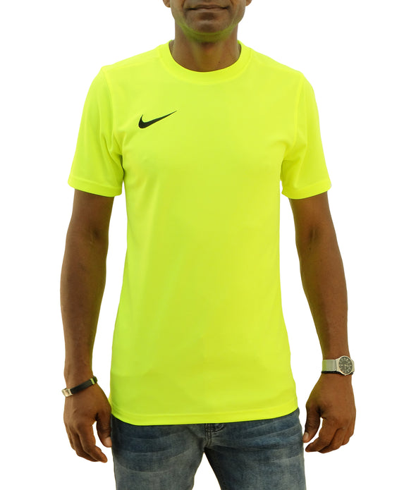 Men's S/Sleeve Nike Dri-Fit Tee Neon Green