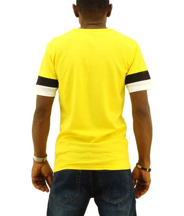Men's S/Sleeve Puma Training T-Shirt Yellow