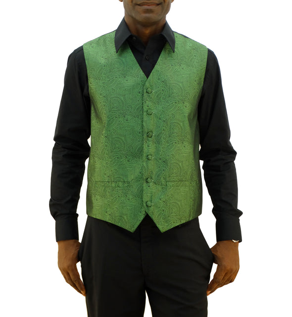 Men's Green Waistcoat