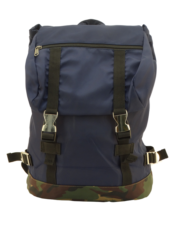 Navy/Camouflage/Black Backpack