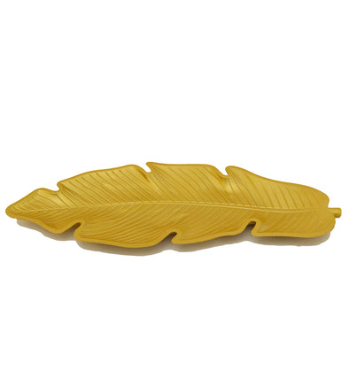 67204, 19.5" Gold Leaf Tray