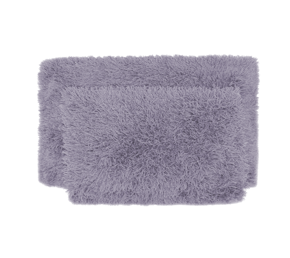 2 PC 17x24 + 20x32 IN. Camille Bath Rug Set (Lavender)