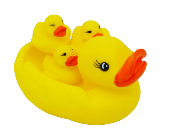 Little Mimos 4pc Rubber Duck Play Set